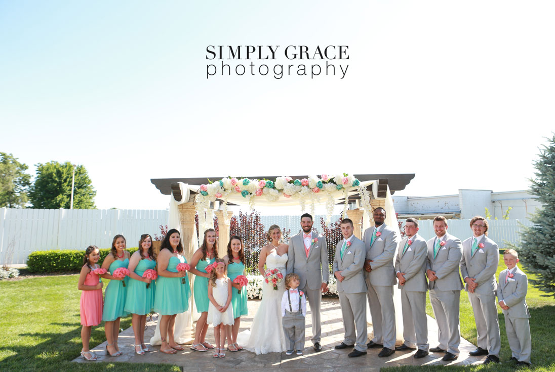 The Rhapsody Wedding formals photo by Simply Grace Photography