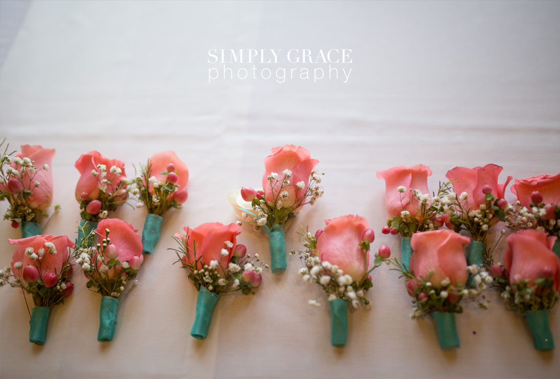 The Rhapsody Wedding flower detail photo by Simply Grace Photography