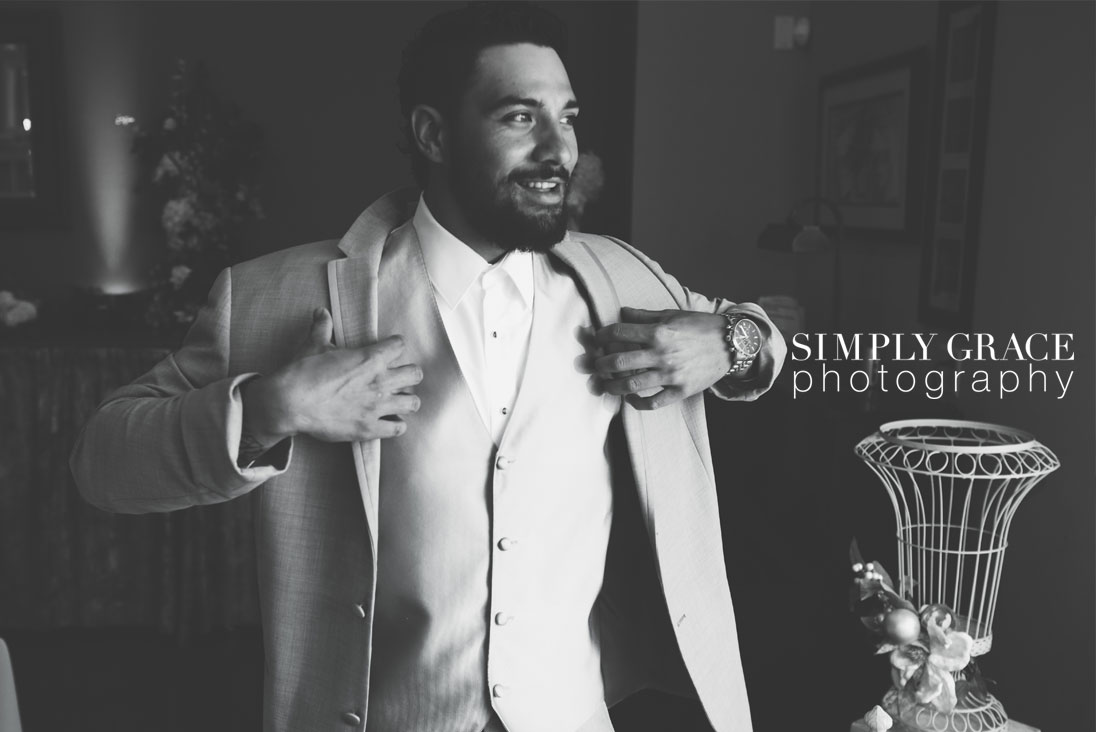 The Rhapsody Wedding groom getting ready photo by Simply Grace Photography