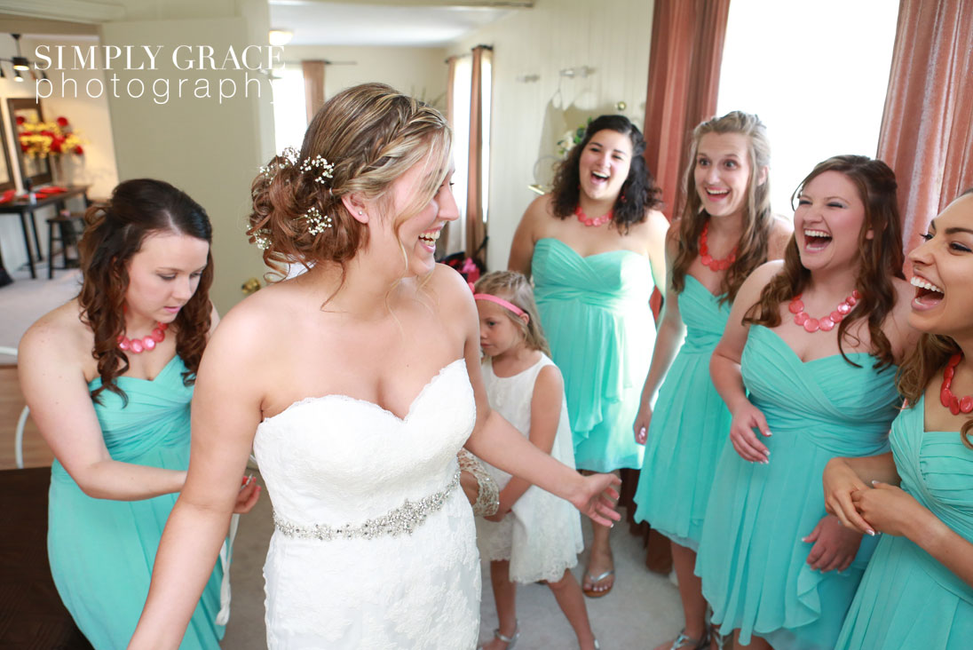 The Rhapsody Wedding bridal suite photo by Simply Grace Photography
