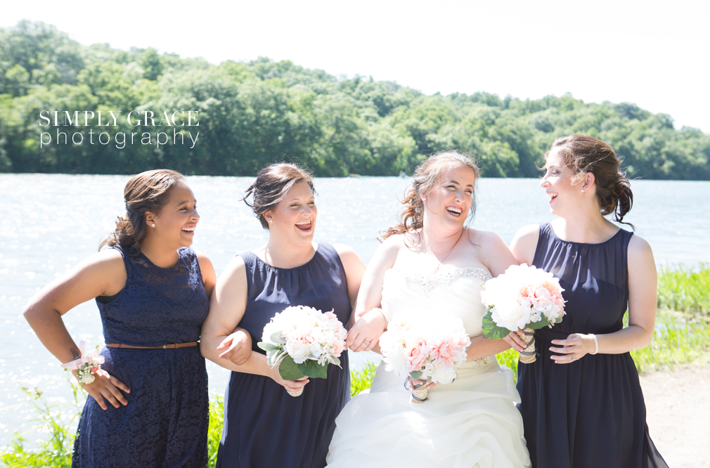 James P Davis Hall wedding formals photo by Simply Grace Photography