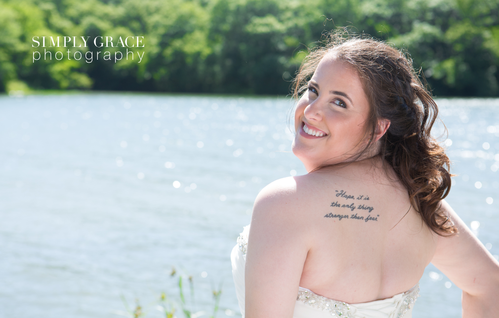 James P Davis Hall wedding formals photo by Simply Grace Photography