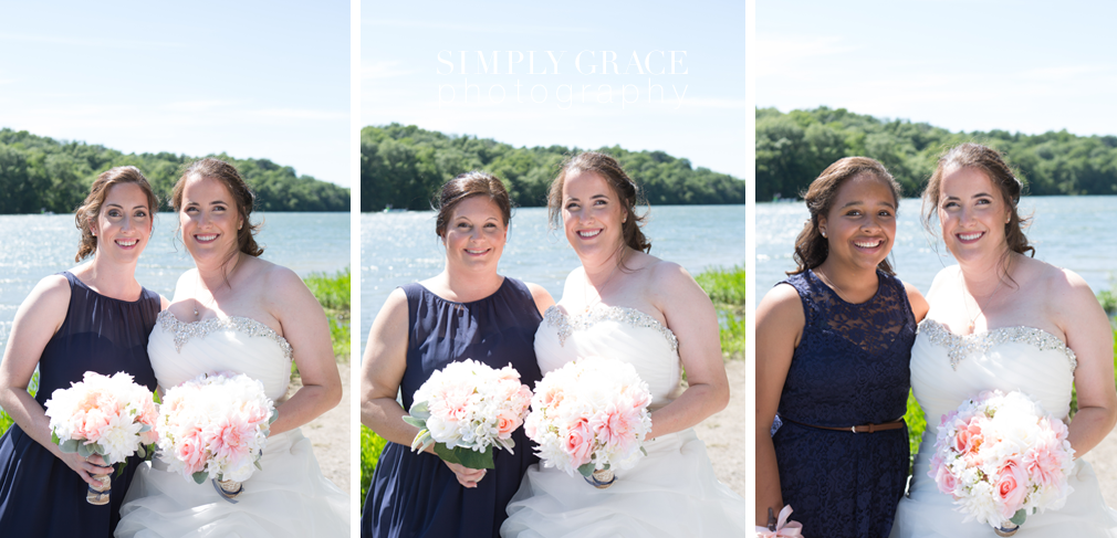 James P Davis Hall wedding formals photo by Simply Grace Photography