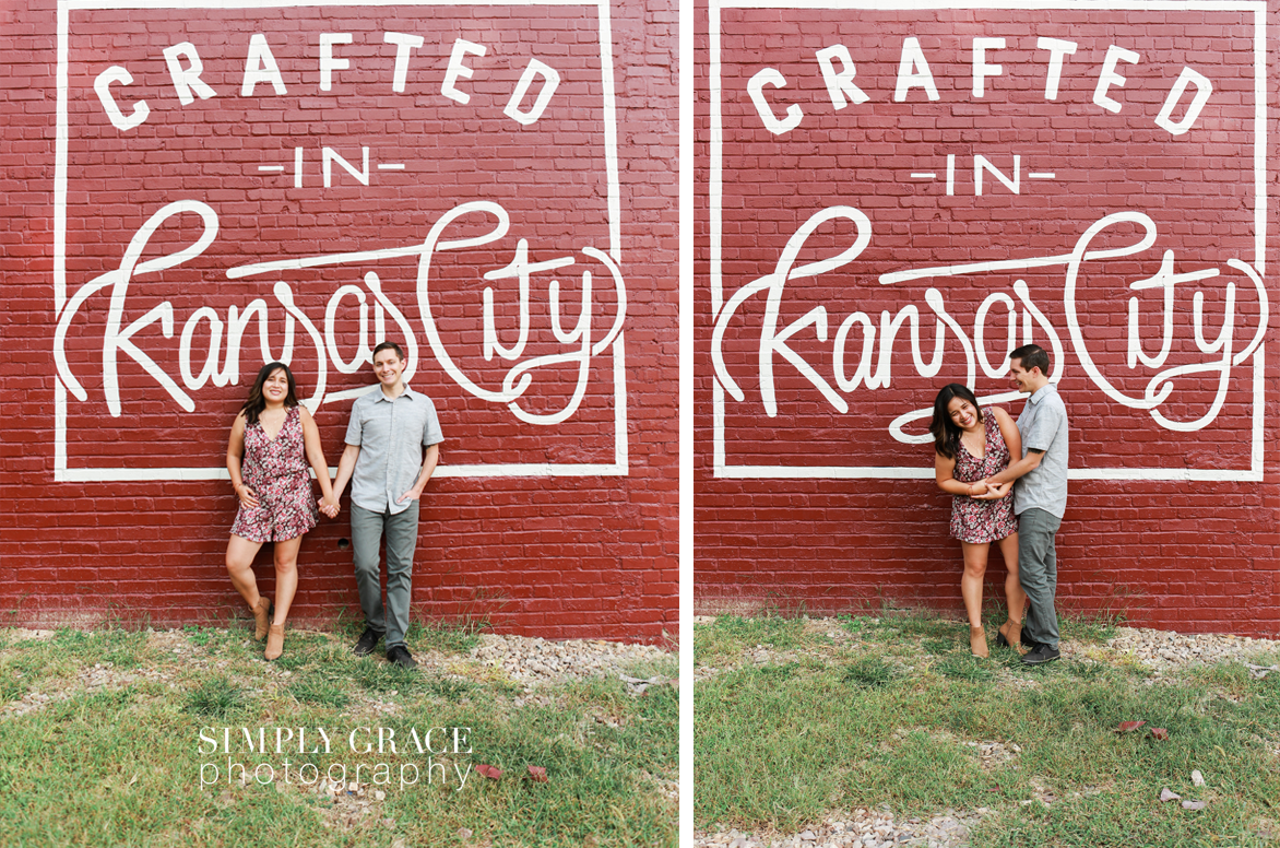 Kansas city craft engagement simply grace photography