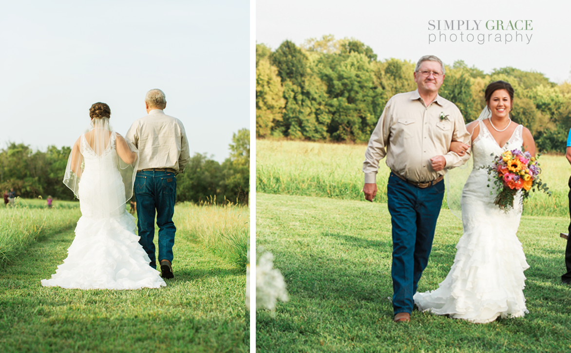 ransomed heart ranch simply grace photography bride and father