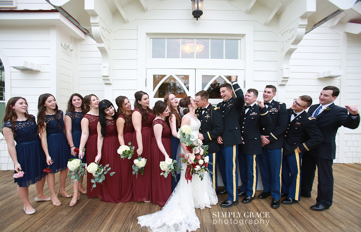 Tybee Island wedding military photos simply grace photography