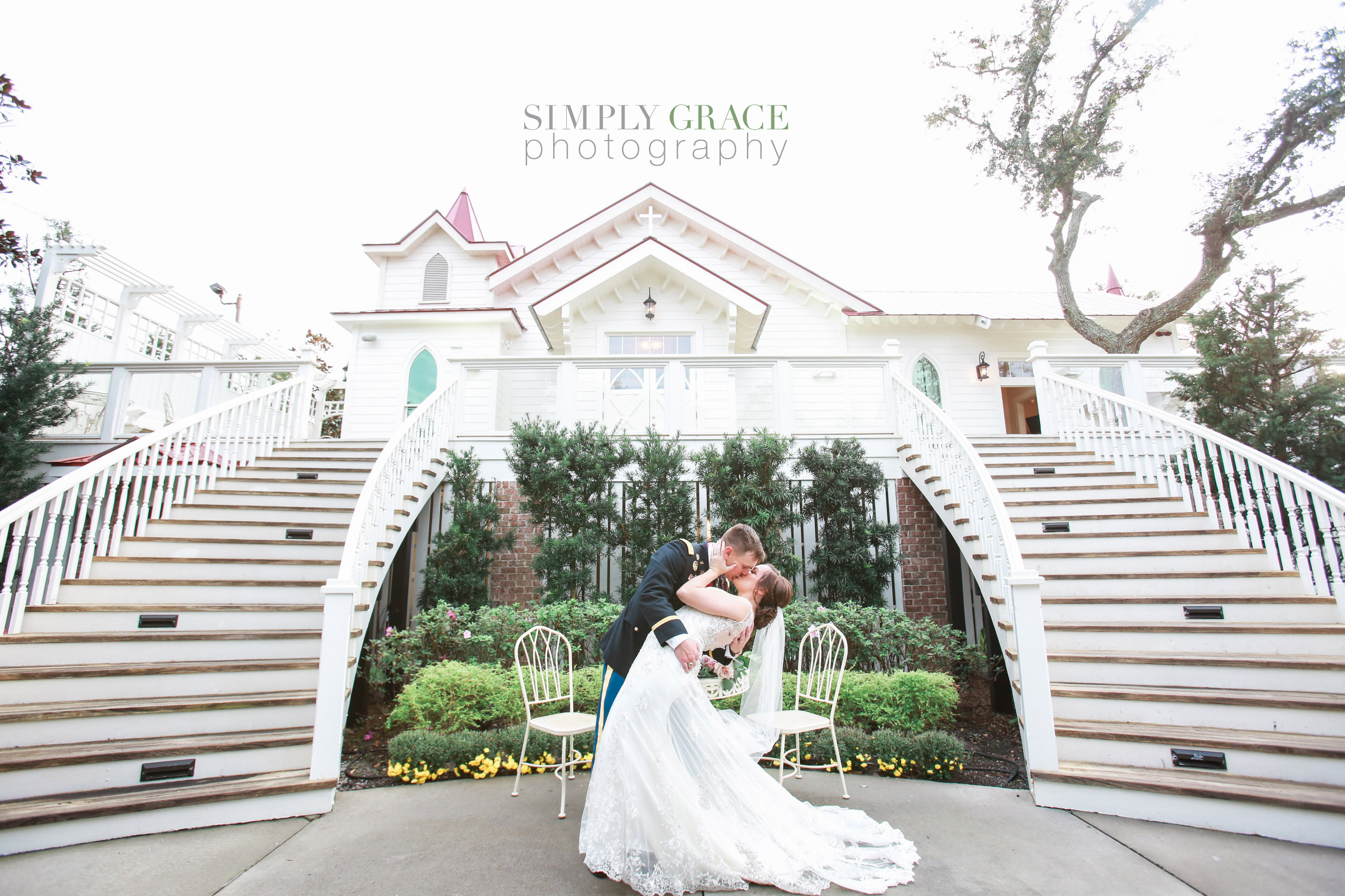 Tybee Island wedding military photos simply grace photography