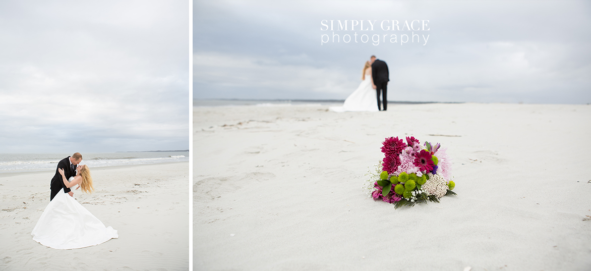 hilton head beach wedding awesome sky simply grace photography