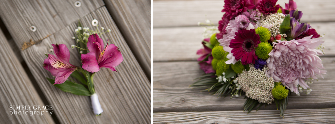 hilton head beach wedding bouquet