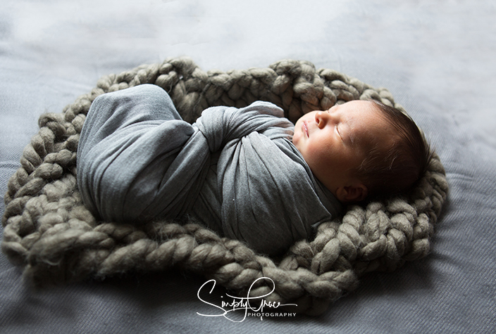 newborn-session-nautical theme gray