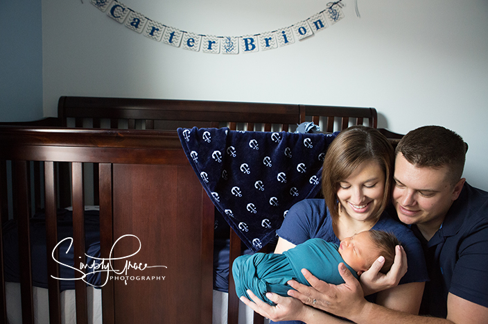 lifestyle newborn nautical theme