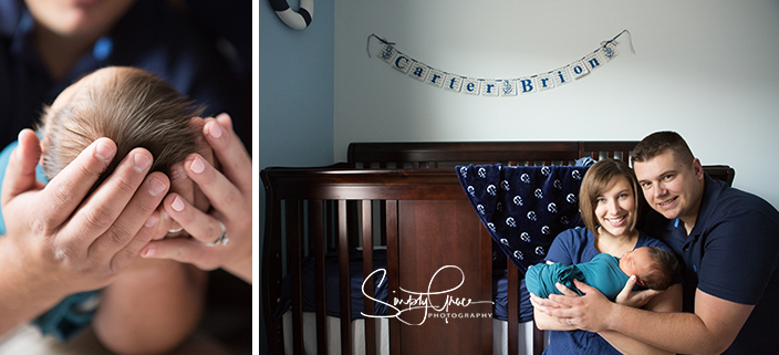 lifestyle newborn nautical theme