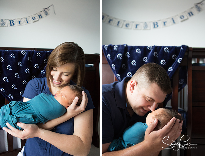 lifestyle newborn nautical theme