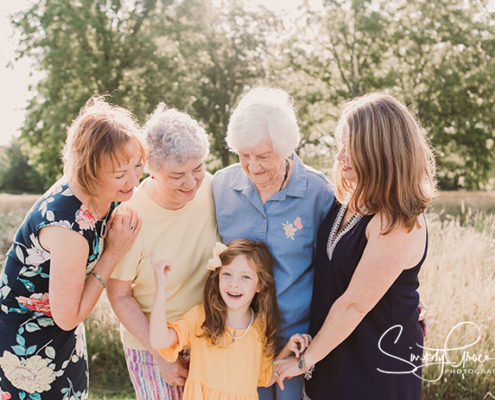 Burr Oaks Family Session 4th generation simply grace photography