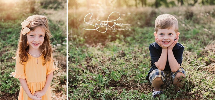 Burr Oaks Family Session brother and sister simply grace photography