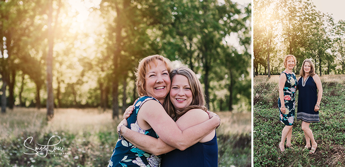 Burr Oaks family photo session sisters