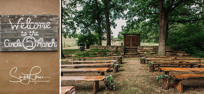 circle s ranch wedding ceremony site simply grace photography