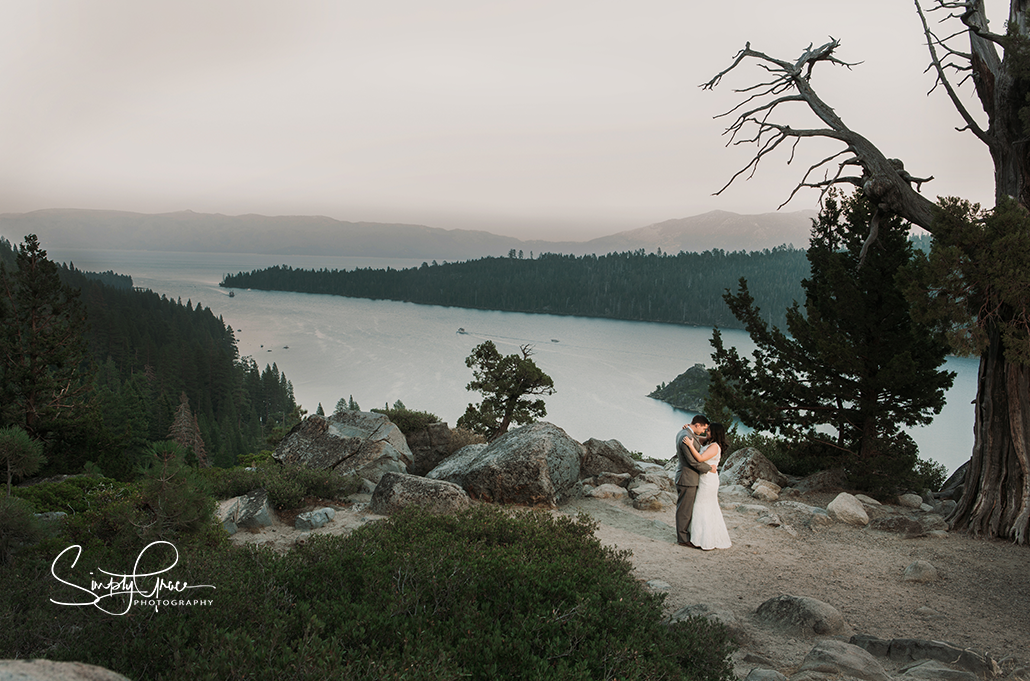 lake tahoe wedding kansas city wedding photographer emerald bay lookout