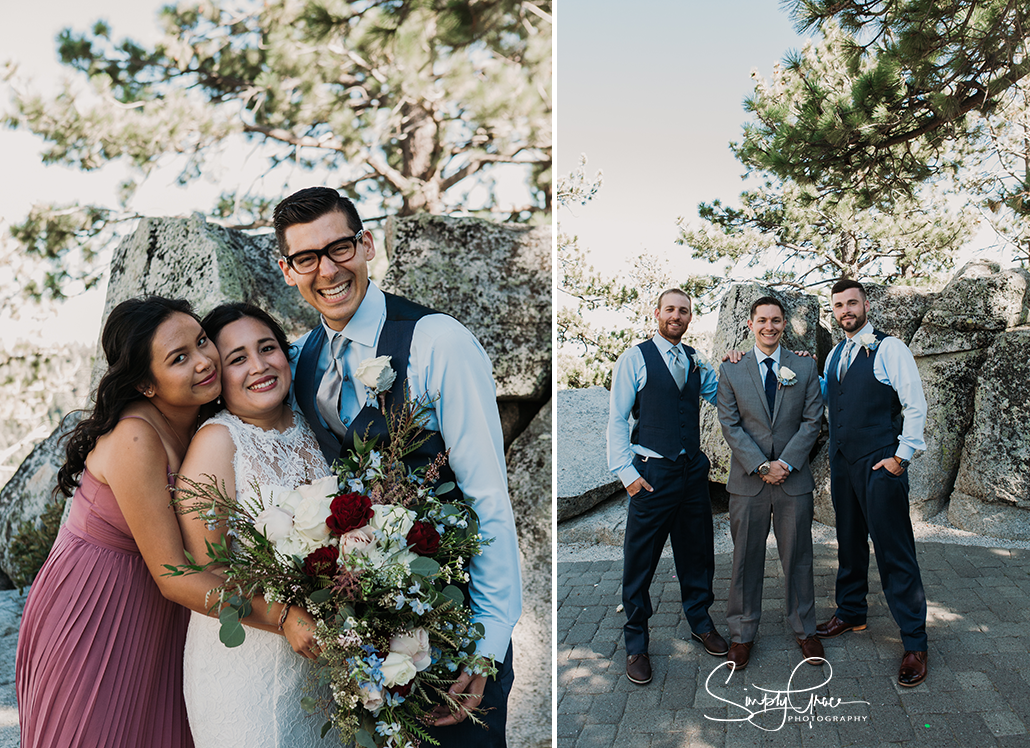 lake tahoe wedding kansas city wedding photographer wedding party funny