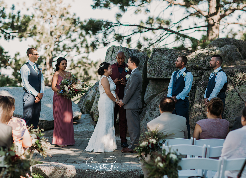 lake tahoe wedding kansas city wedding photographer ceremony