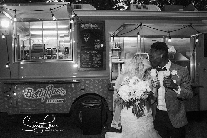 loch lloyd wedding betty raes ice cream truck