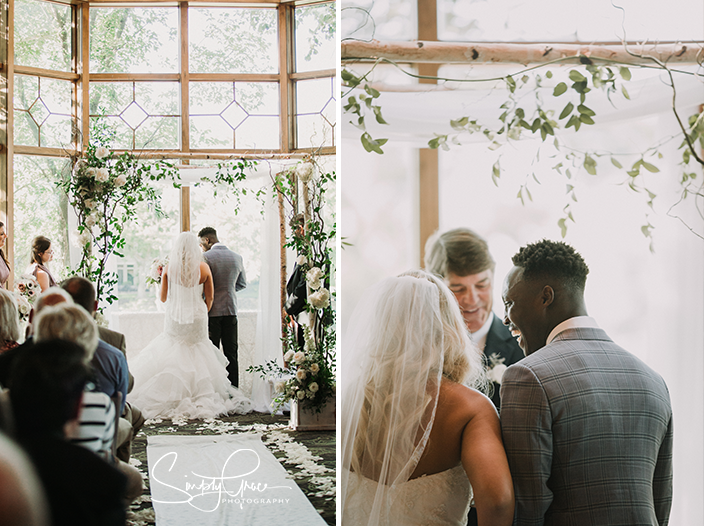 loch lloyd wedding ceremony up close simply grace photography