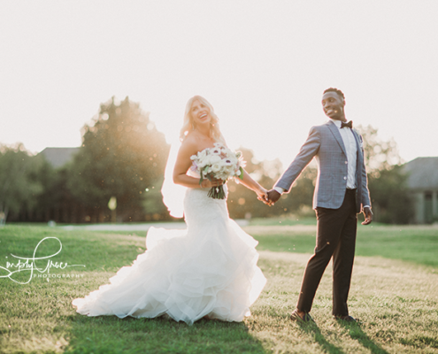 loch lloyd wedding sunset bridal couple photos simply grace photography