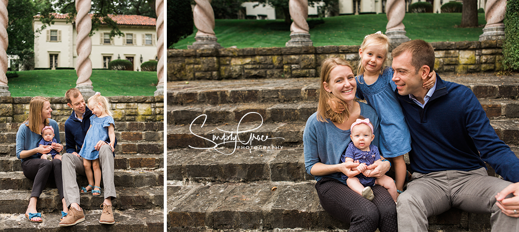 mission hills family session with simply grace photography group photo