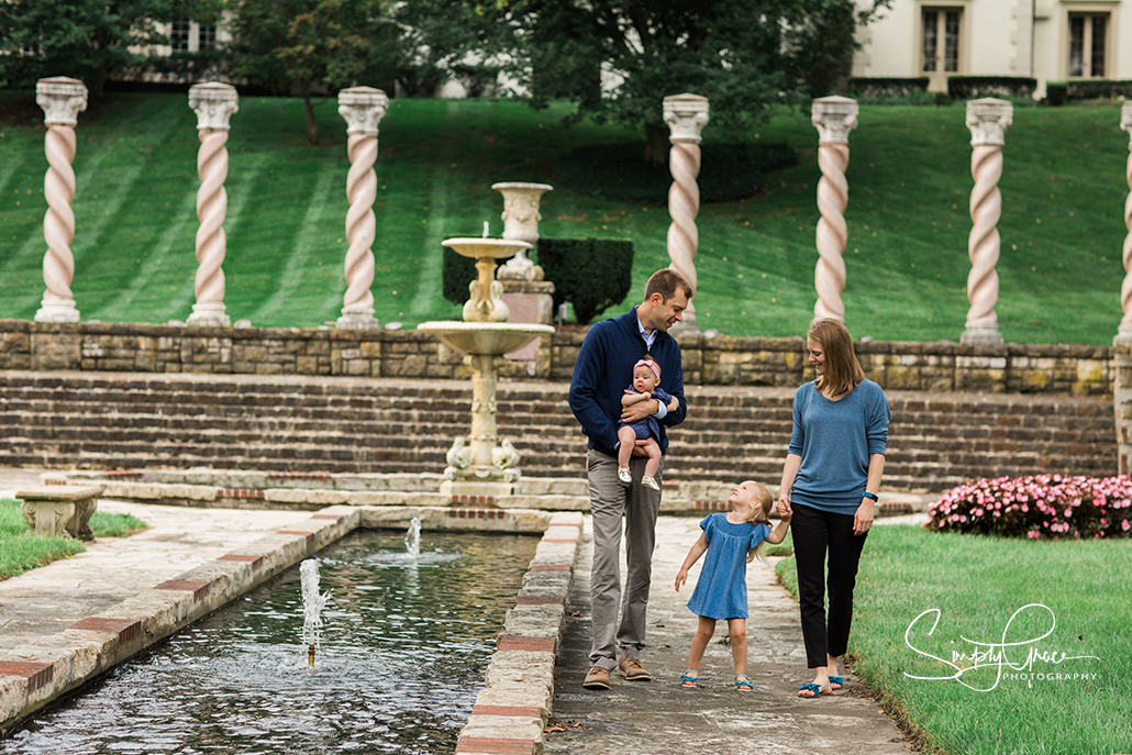 mission hills family session with simply grace photography candid walking