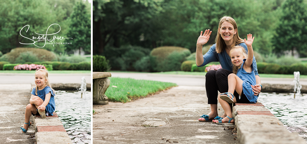 mission hills family session with simply grace photography mother and daughter