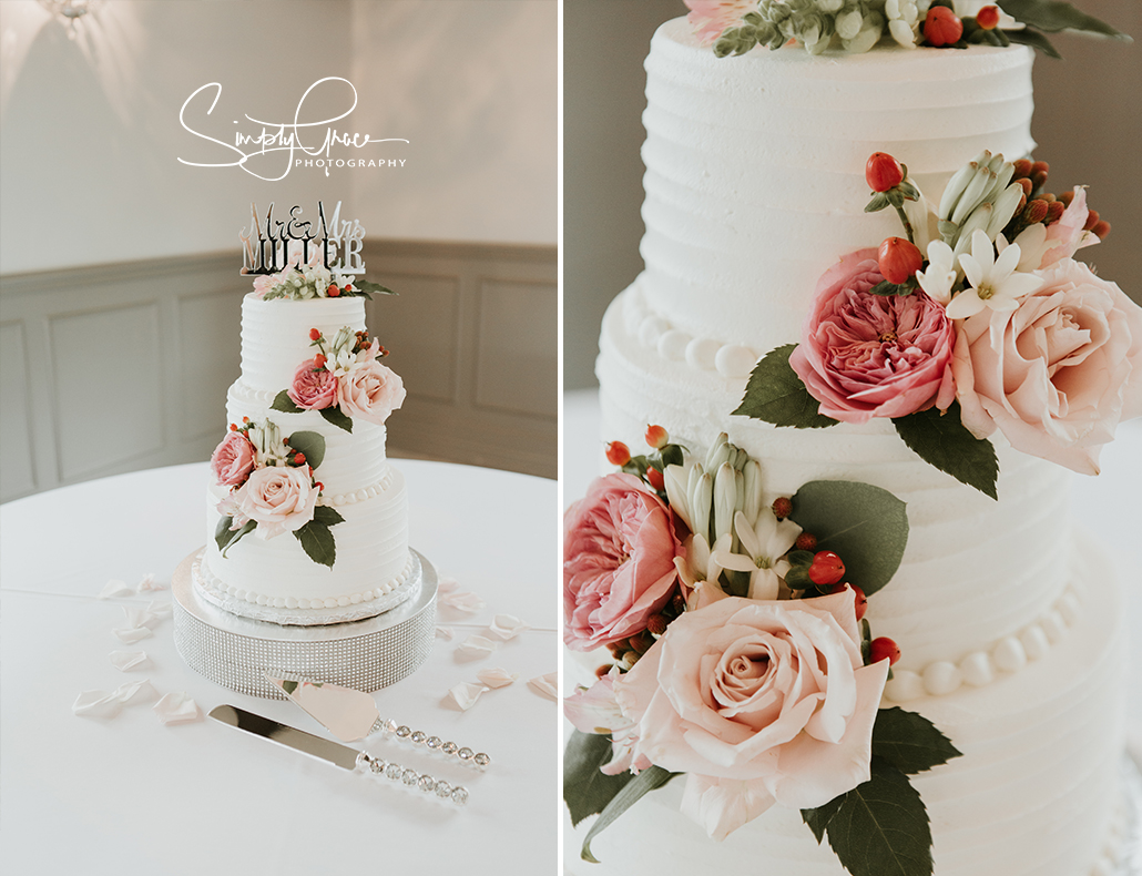 eighteen ninety wedding cake details simply grace photography