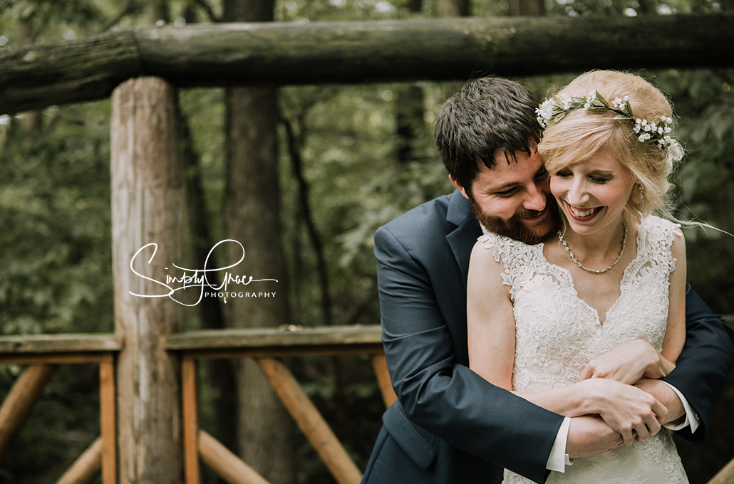 paradise park wedding simply grace photography bride and groom laughing