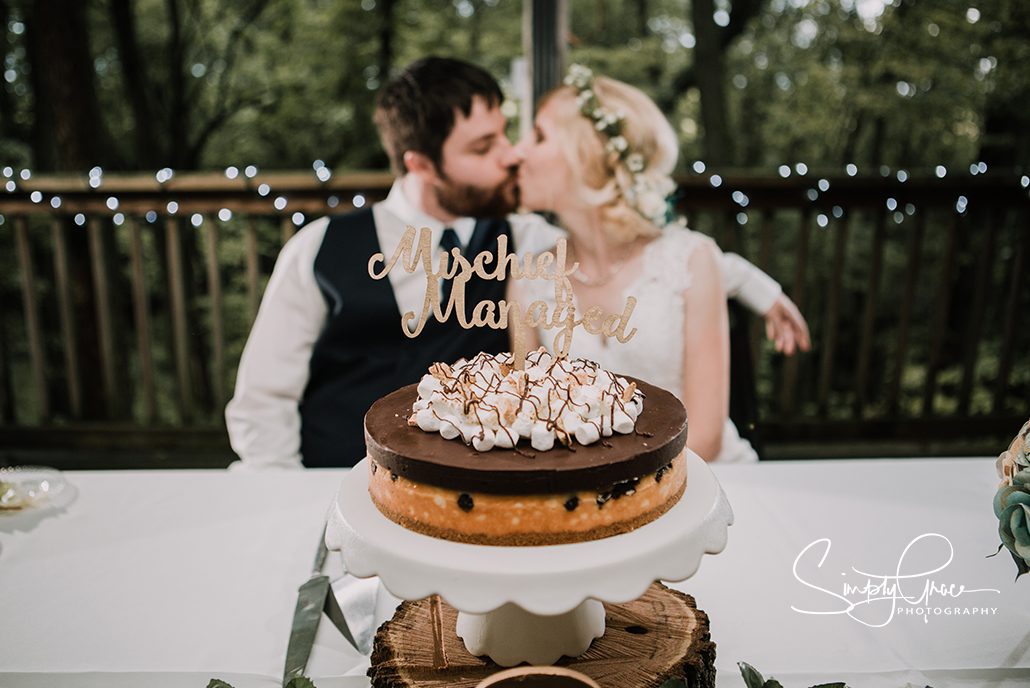 paradise park wedding simply grace photography wedding cake hogwarts theme