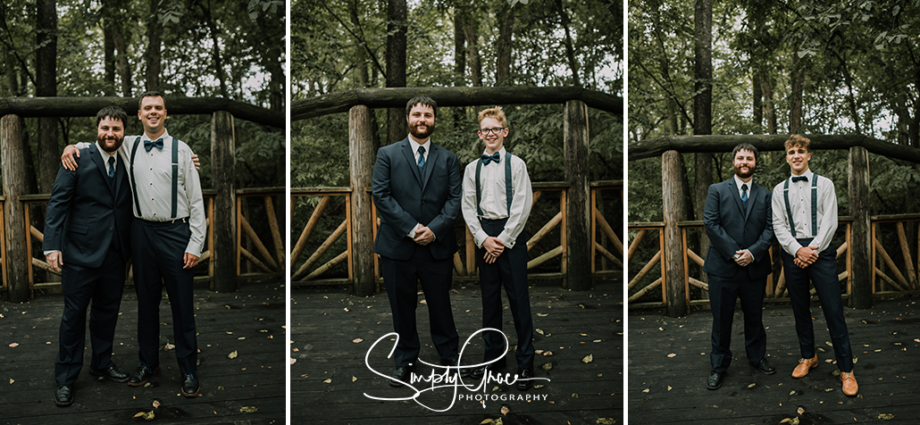 paradise park wedding simply grace photography groomsmen alone