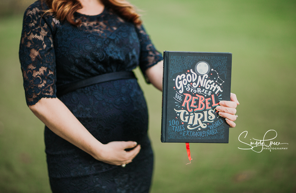 loose park maternity session with simply grace photography