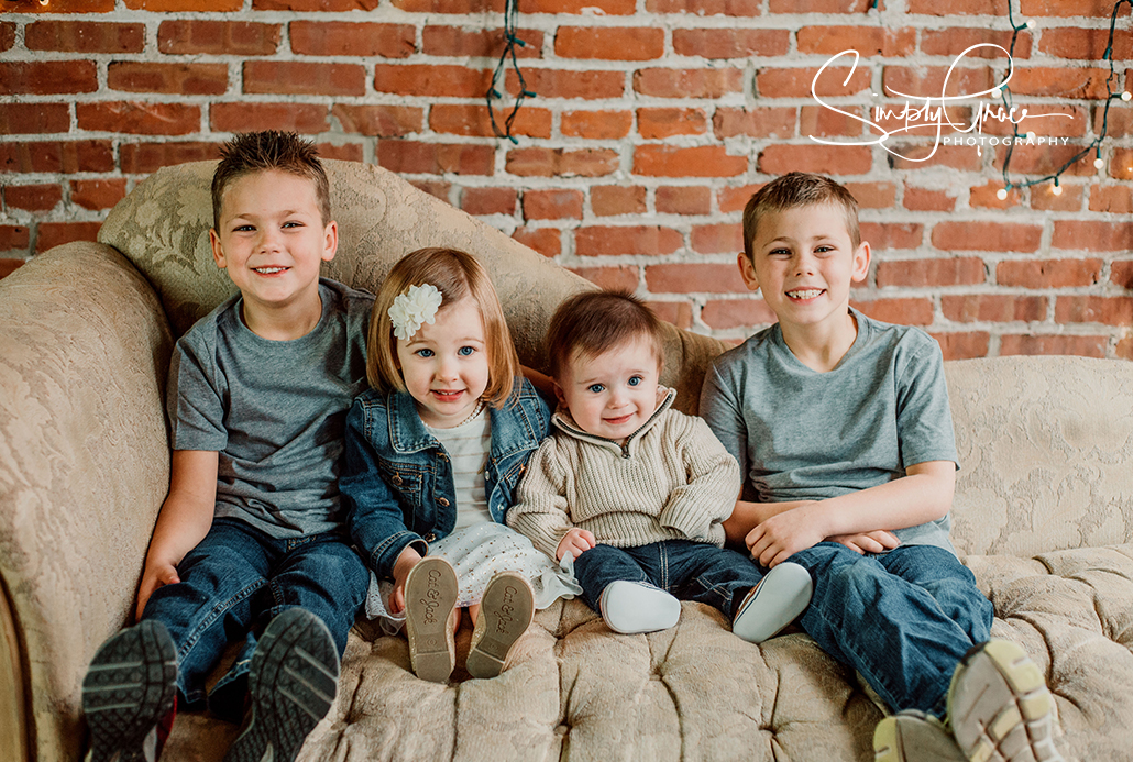 City Market Family Session young children