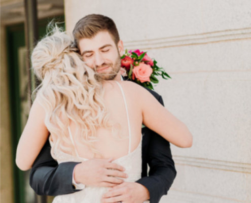 Benefits of doing a first look at your wedding