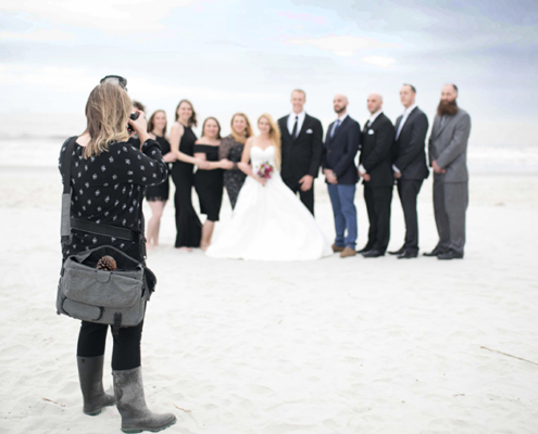 showing my journey to being a wedding photographer