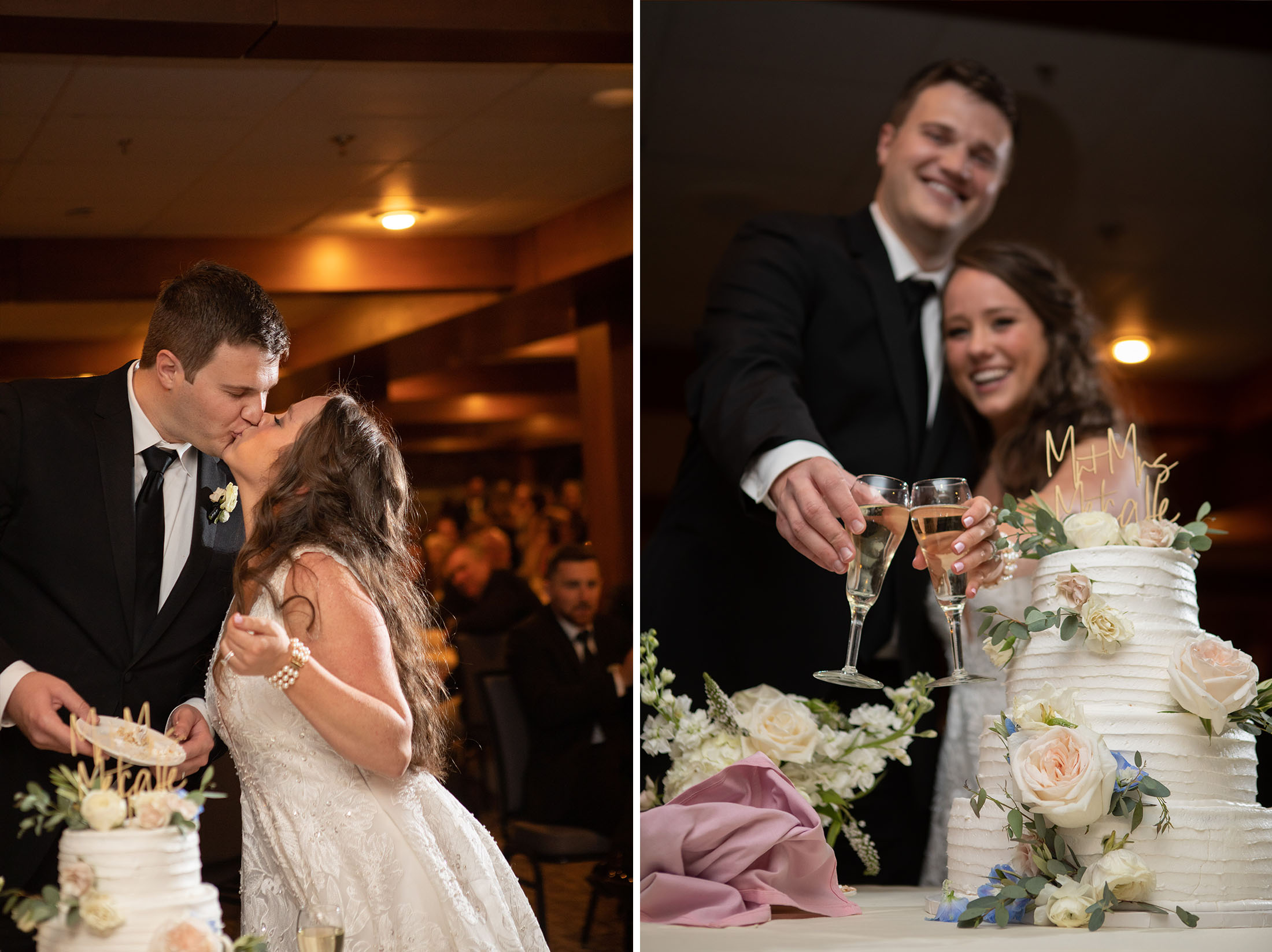 cake cutting at mount vernon canyon club