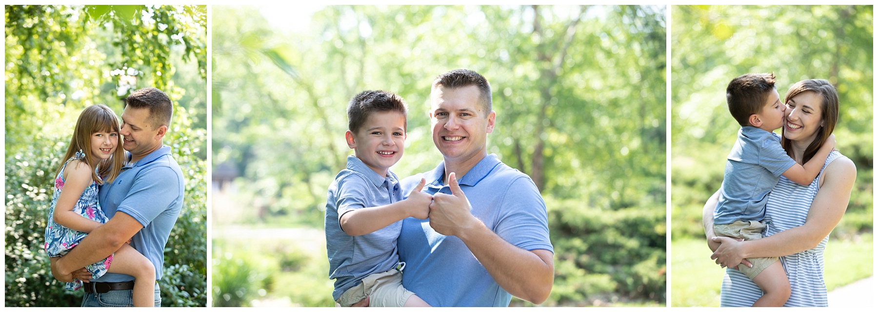 father and son pose for photos with simply grace photography