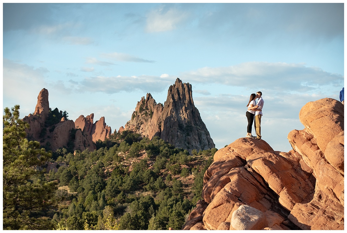 portrait session at garden of the gods