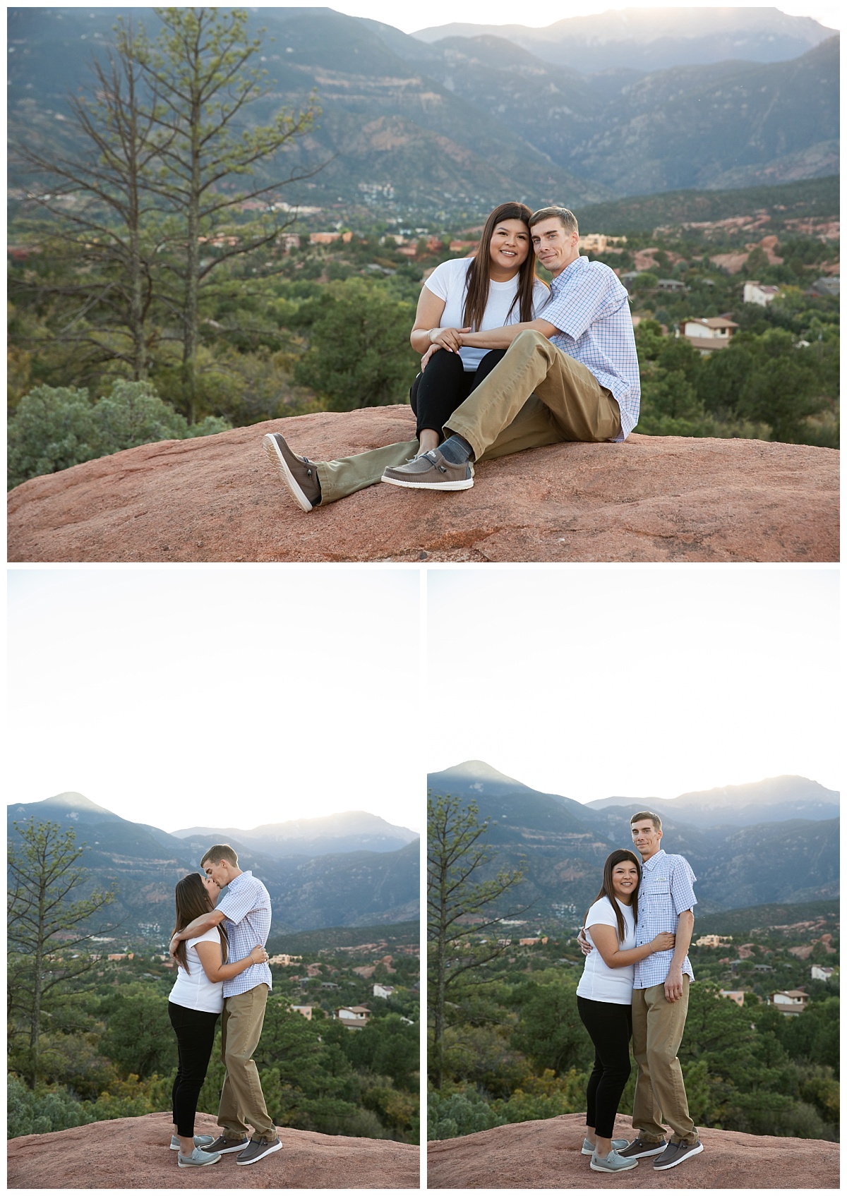proposal at garden of the gods