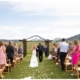 ceremony at Spruce Mountain Wedding