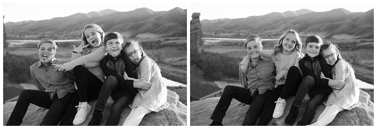 south valley park family session with simply grace photography brother and sister