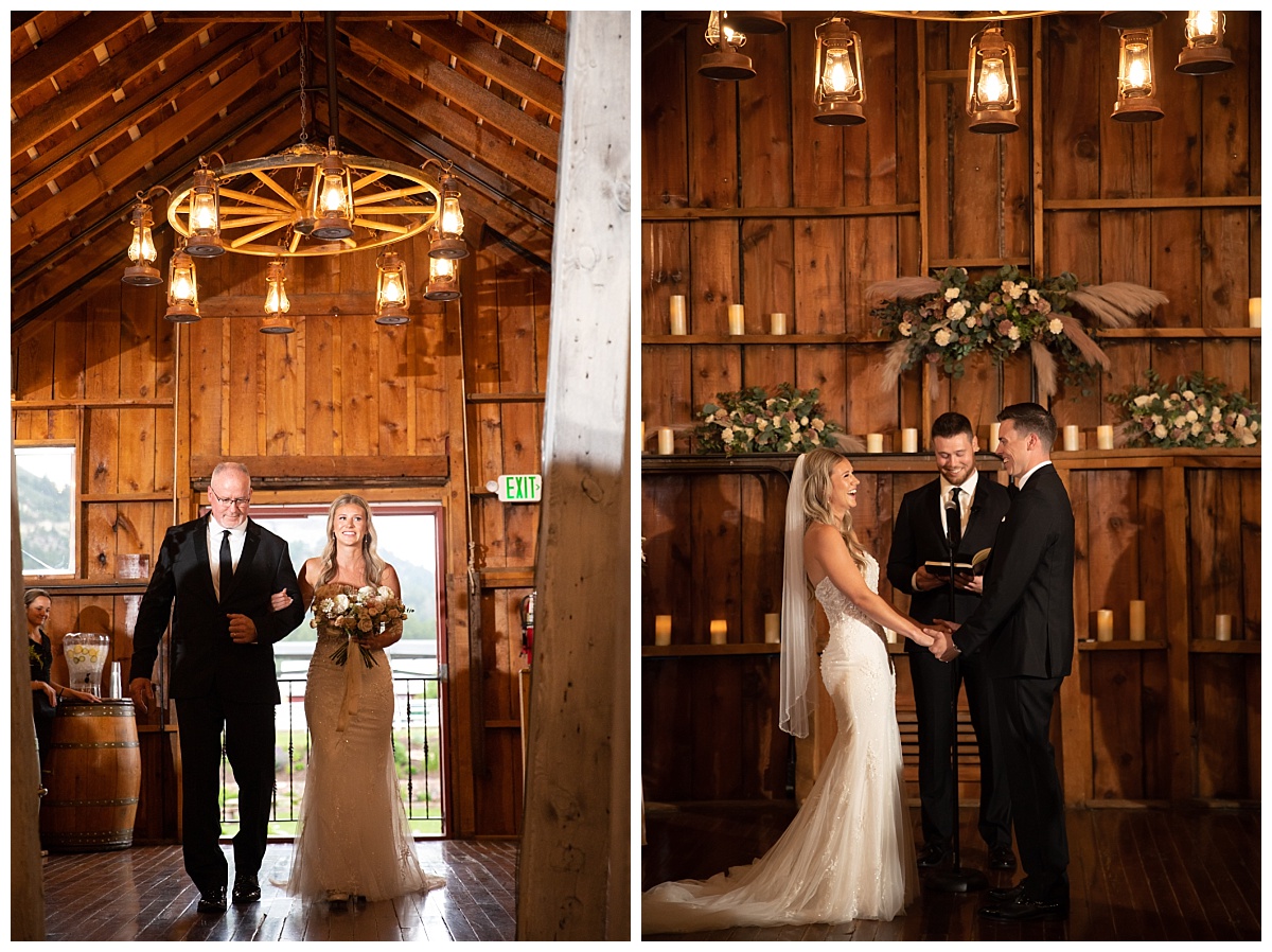 crooked willow wedding in lola's loft