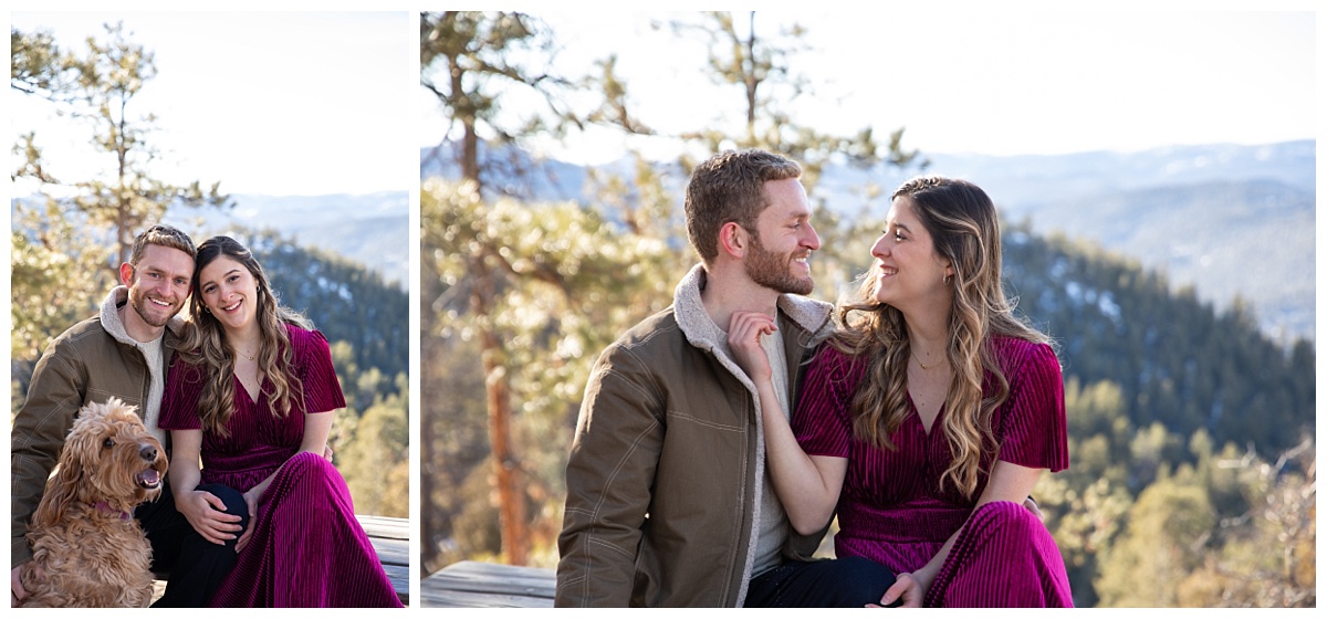 mount falcon engagement session