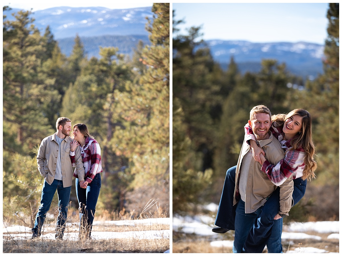 mount falcon engagement session