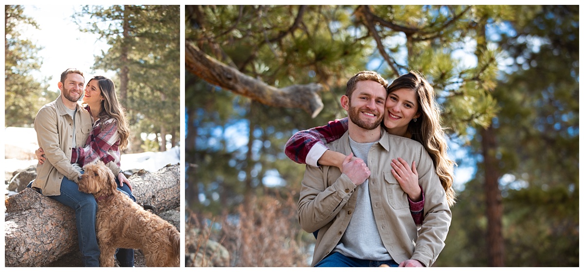 mount falcon engagement session