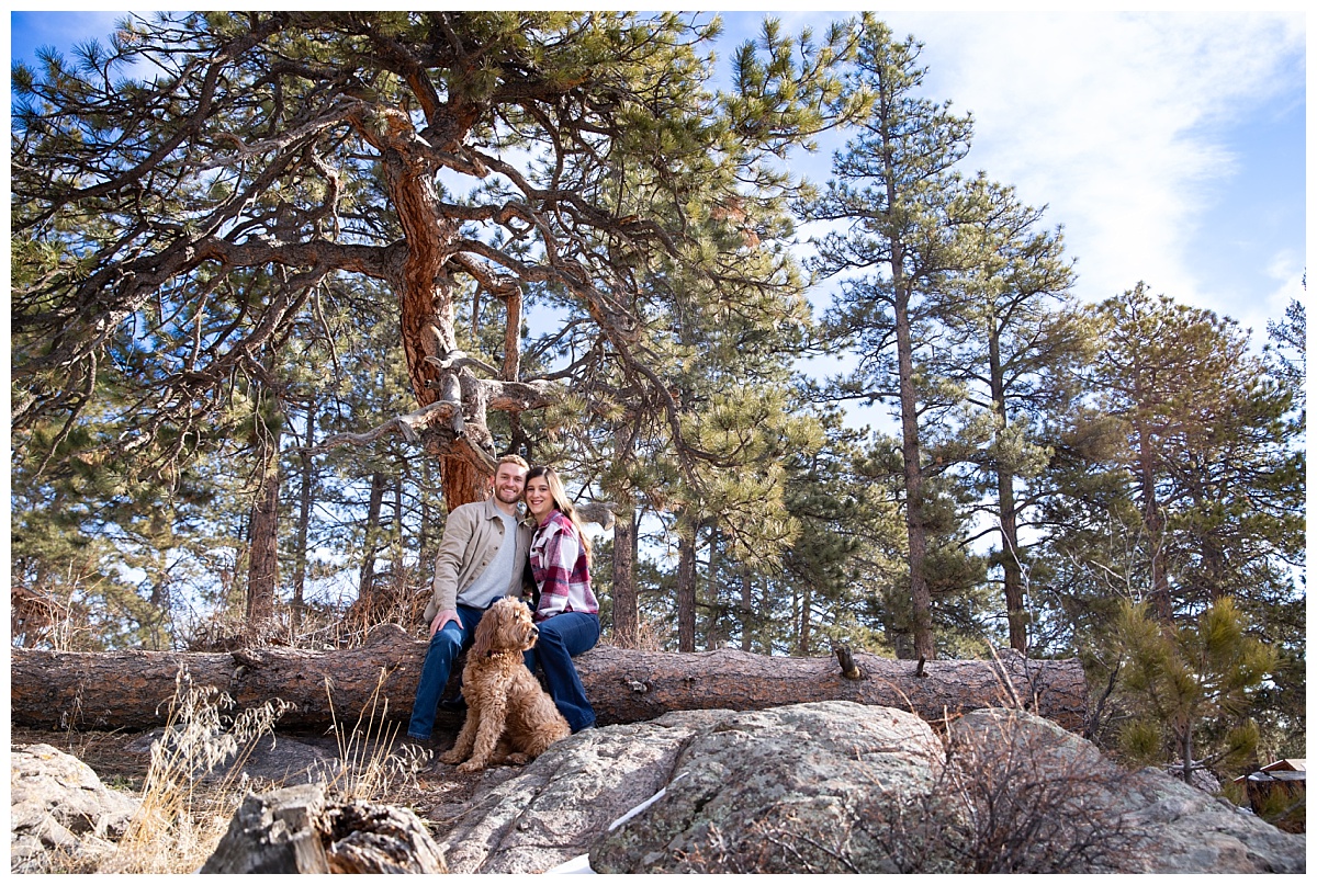 mount falcon engagement session