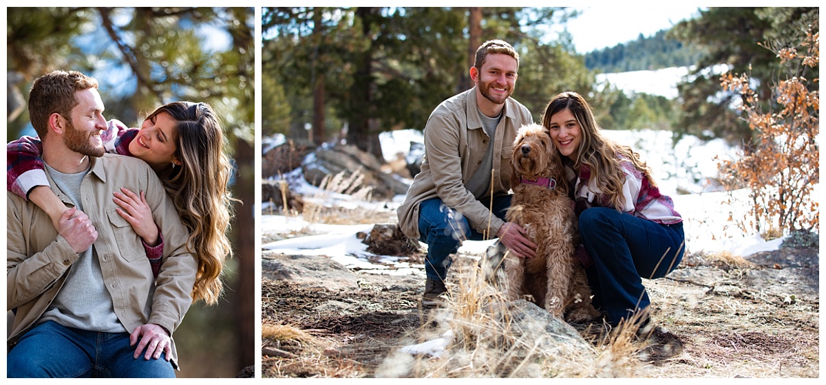 mount falcon engagement session